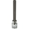 Dynamic Tools 3/8" Drive SAE Hex Head, 5/16" Long Bit, Chrome Finish Socket D006460 - alternate 1